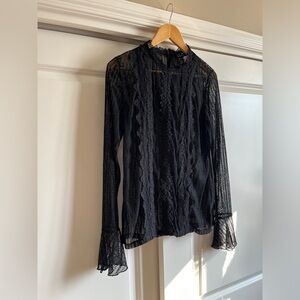 Long Tall Sally illusion lace top